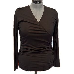 Charles Tyrwhitt Womens Wrap Top NWOT